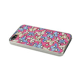 iPhone Se/ 5S/ 5Studded Plating Rivets Butterflies Design Case In Blue