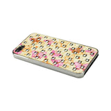 iPhone Se/ 5S/ 5Studded Plating Rivets Butterflies Design Case In Hot Pink