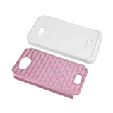 Kyocera Hydro Wave Hybrid Heavy Duty Jewelry Diamond Case In White Pink