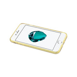 iPhone 7 Plus Shine Glitter Shimmer Hybrid Case In Gold