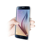 Samsung Galaxy S6 Genuine Leather Hand Strap Case In Ivory