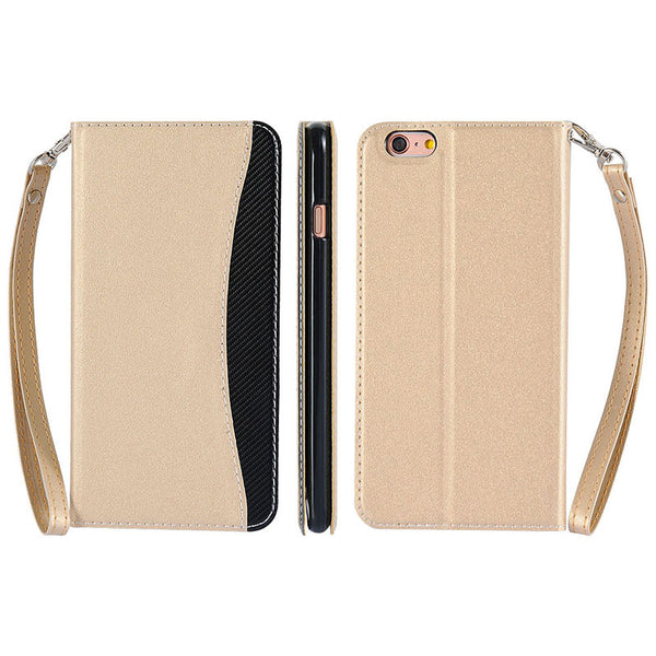 Apple iPhone 6 Plus/6S Plus Embassy Leather Flip Wallet Case