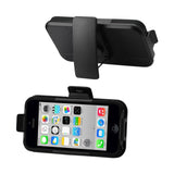 iPhone Se/ 5S/ 5 Hybrid Heavy Duty Holster Combo Case In Black