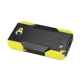 Samsung Galaxy Note 2 Hybrid Heavy Duty Case In Black Yellow