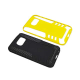 Samsung Galaxy S6 Hybrid Tire Case In Black Yellow