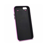 iPhone 6/6S Slim Armor Case With Bumper Frames In Black Pink