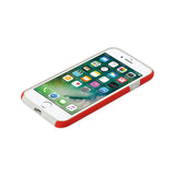 iPhone 7 Solid Armor Dual Layer Protective Case In Red