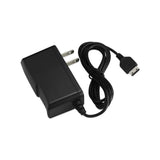 Portable Samsung 300/510 USB Travel Adapter Charger With Built In Cable In Black