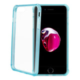 iPhone 7 Plus Clear Bumper Case With Air Cushion Protection In Clear Navy