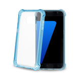 Samsung Galaxy S7 Mirror Effect Case With Air Cushion Protection In Clear Navy