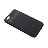iPhone 6S Plus Hybrid Solid Armor Bumper Case In Black