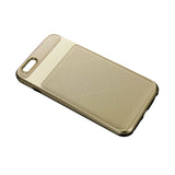 iPhone 6S Plus Hybrid Solid Armor Bumper Case In Gold