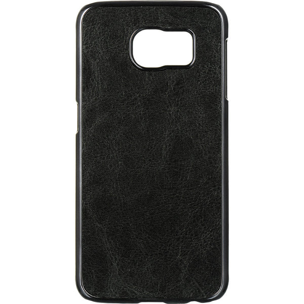 Samsung Galaxy S6 Chrome Case Leather Texture