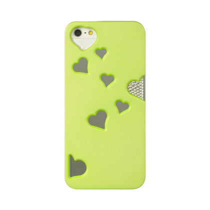 Apple iPhone 5/5S Heart Reflection Mirror Case