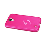  Samsung Galaxy S4 Semi Clear Candy Case In Pink