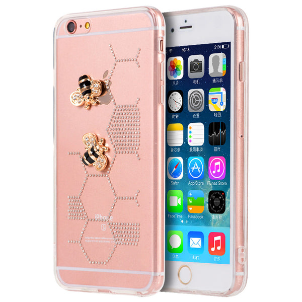 Apple iPhone 6/6S 3D Diamond TPU Design Case