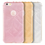 Apple iPhone 6/6S Luxbling TPU Case Diamond Plated Frame Case