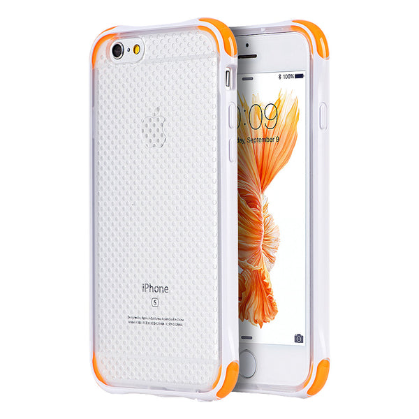 Apple iPhone 6/6S Dual Color Shockproof Crystal TPU Case