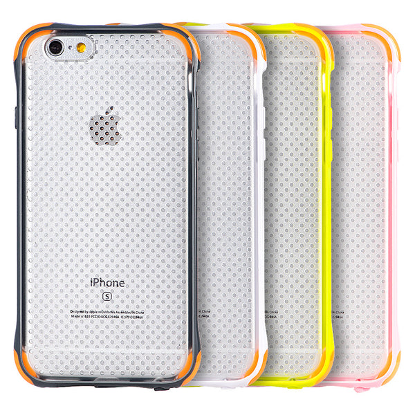 Apple iPhone 6/6S Plus Dual Color Shockproof Crystal TPU Case