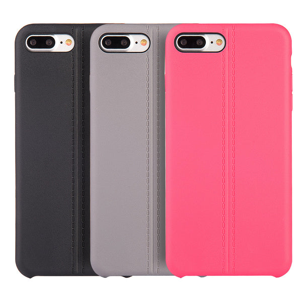 Apple iPhone7 Plus Slim Jacket TPU Case With Leather Look