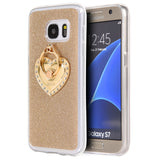 Samsung Galaxy S7 Golden Diamond Ring TPU Case