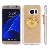 Samsung Galaxy S7 Golden Diamond Ring TPU Case