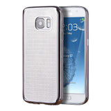 Samsung Galaxy S7 Luxchrome TPU Case Gray Electroplated