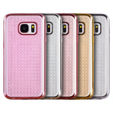 Samsung Galaxy S7 Luxchrome TPU Case Pink Electroplated     