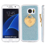 Samsung Galaxy S7 Edge Golden Diamond Ring TPU Case