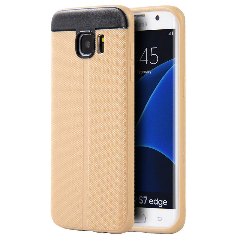 Samsung Galaxy S7 Edge T Style Anti-Slip TPU Case