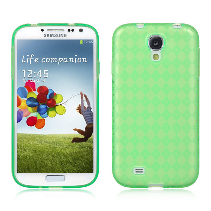 Samsung Galaxy S4  Crystal Skin Case   Checker