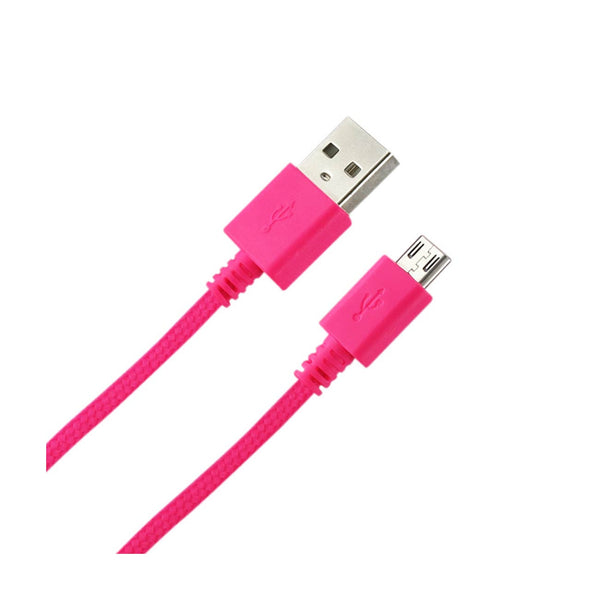 Braided Micro USB Data Cable 3.3Ft