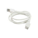  Samsung Galaxy S5 USB Data Cable 1.7Ft In White