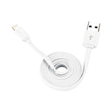  iPhone 6 Flat USB Data Cable 3.2Ft In White