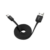  Flat Micro USB Data Cable 3.2Ft In Black