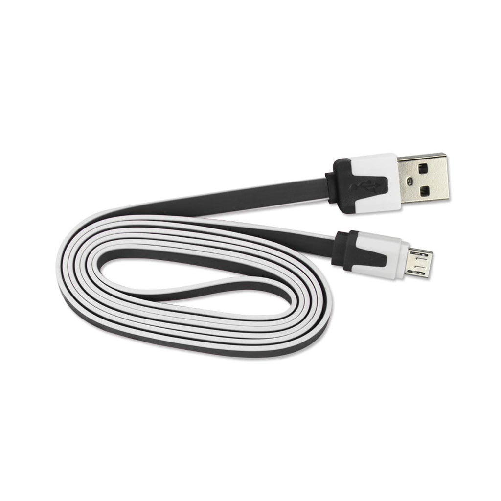 Micro USB Flat USB Data Cable 3.2Ft