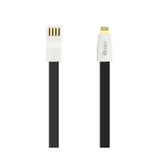 iPhone 6 Flat Magnetic Gold Plated USB Data Cable 0.7 Foot