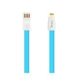 iPhone 6 Flat Magnetic Gold Plated USB Data Cable 0.7 Foot