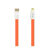 iPhone 6 Flat Magnetic Gold Plated USB Data Cable 0.7 Foot