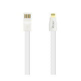 iPhone 6 Flat Magnetic Gold Plated USB Data Cable 0.7 Foot