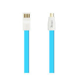 Flat Micro USB Gold Plated Data Cable 3.9Ft With Cable Tie