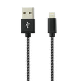 Nylon Braided 8 Pin USB 2.0 Data Cable Charging & Sync