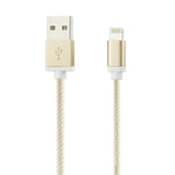 Nylon Braided 8 Pin USB 2.0 Data Cable Charging & Sync