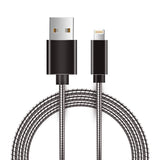 Apple 8 Pin Metal Snake Cable With Aluminum Connectors