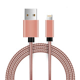 Apple 8 Pin Metal Snake Cable With Aluminum Connectors