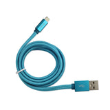  iPhone 6 3Ft Lighting Certified Braided Data Cable In Blue