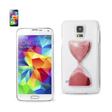 Samsung Galaxy S5 3D Sand Clock Clear Case