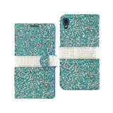 Alcatel One Touch Idol 3 5.5 Jewelry Rhinestone Wallet Case