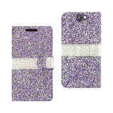 HTC One A9 Jewelry Rhinestone Wallet Case