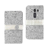 LG V10 Jewelry Rhinestone Wallet Case